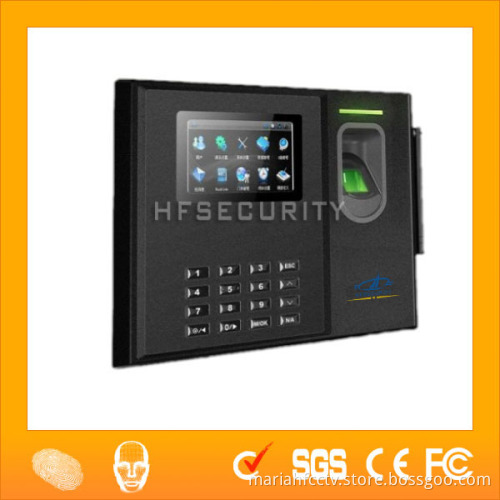 WIFI/GPRS Battery Muti-language Fingerprint Time Attendance System